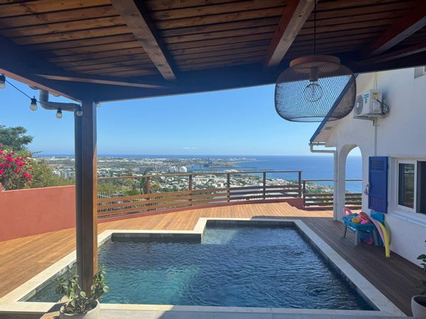 Ile de la Réunion - Maison vue océan, très bien située