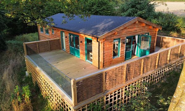 Scandinavian Lodge designed for wheelchair users with total privacy in 'Hidden Cornwall'