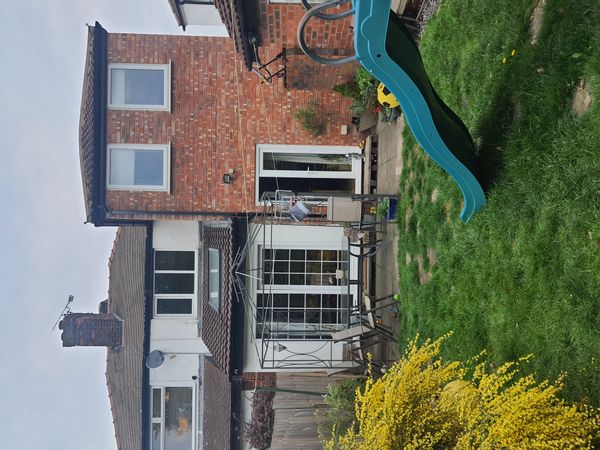 Family home with garden close to Manchester and Sale centre