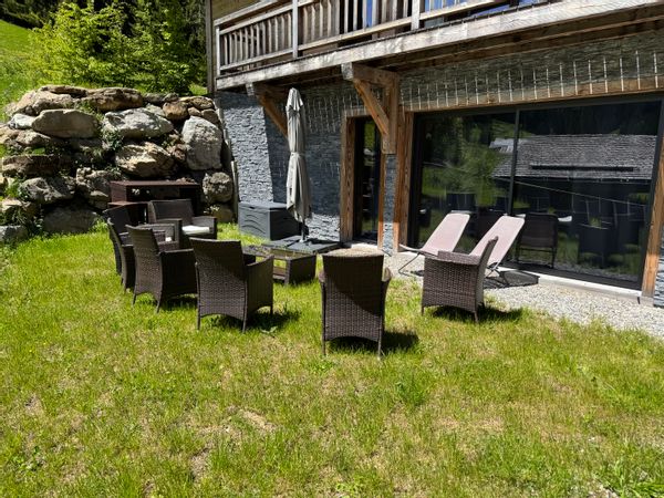 Appartement en rez de jardin d'un chalet au cœur de la nature