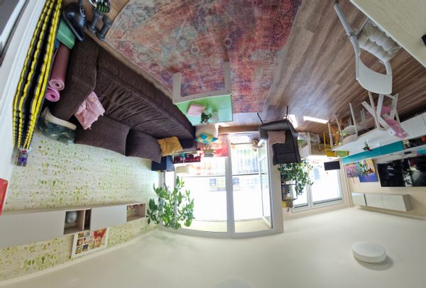 Sunny 2-bedroom apartment high above Prague, offering beautiful views, peaceful atmosphere, and easy access to the city center. A perfect family-friendly place to relax, recharge, and feel at home.