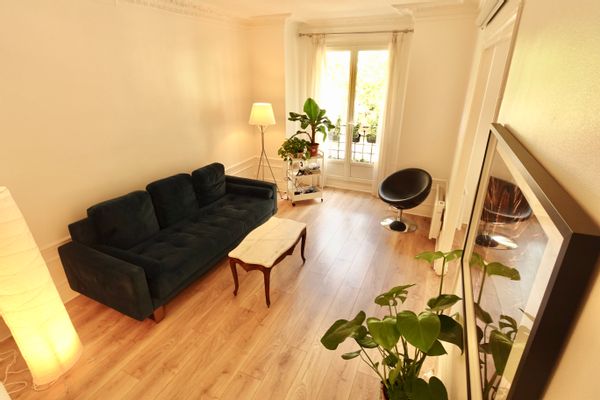 Chez Louis&Alexa— appt joyeux dans le 20e, à deux pas de la ligne 3, très facile d’accès.