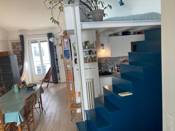 Appartement familial et cosy de 60m2 dans le 10ème arrondissement, en plein centre de Paris.