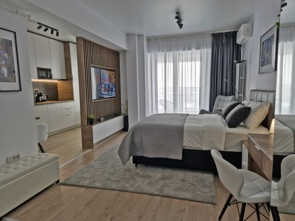 Brand New Designer Studio with Views in Central Bucharest