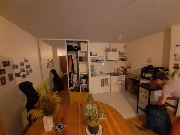 appartement rue de Bagnolet chez Arine et Val
