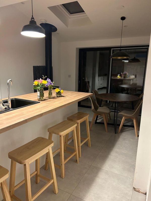 This is our family home and we just got it renovated a year ago. It's comfortable for a family to stay.