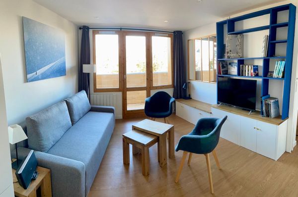 3 pièces cosy rénové 8 pers - les coches Paradiski