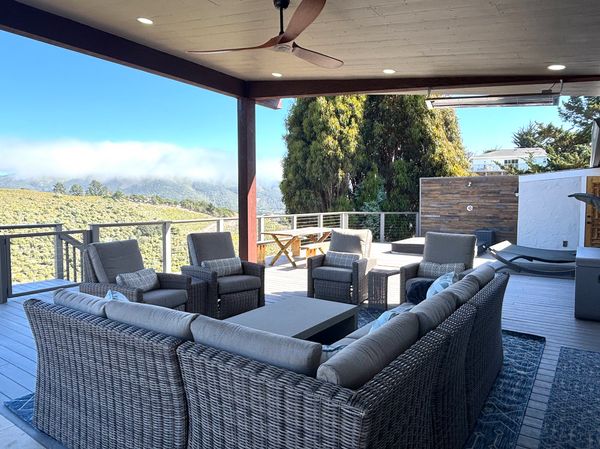 Art-Filled Carmel Mid-Valley Retreat – Unique Home with Ocean Views & Expansive Deck