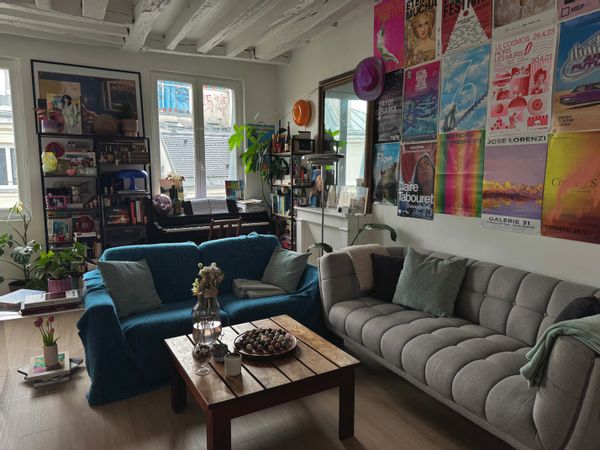 Arthur and Vanina’s le Marais home