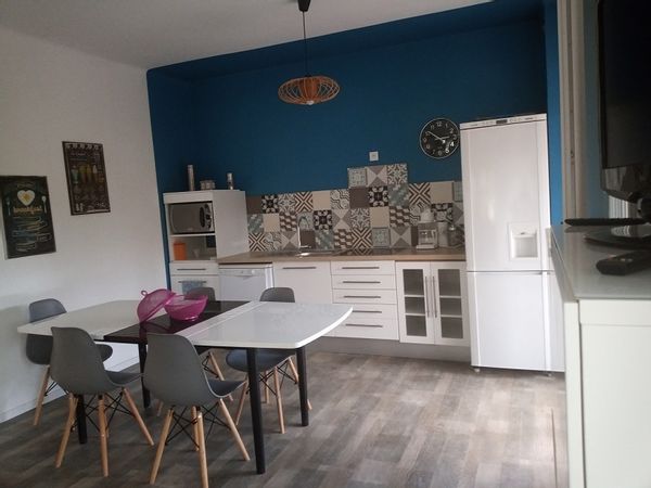 T2 climatisé en villa Proche plages avec terrasse
