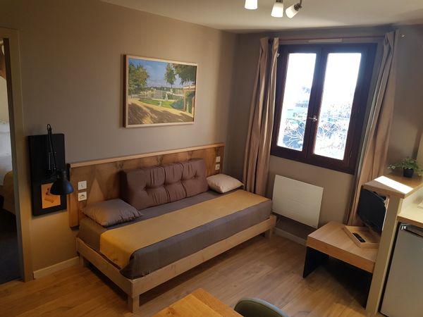 Appartement de deux chambres de 40m2.