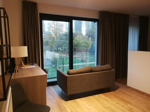 Brigitte's studio is in the center of Brussels, in walking distance from the Brussels North train station, metro Yser & Rogier, the famous 'grand place', Tour & Taxis, the future centre Pompidou along the canal and the historical center.