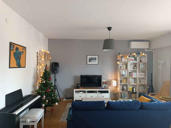 Bel appartement, confortable et très lumineux avec balcons, à 10 minutes du centre de Strasbourg.