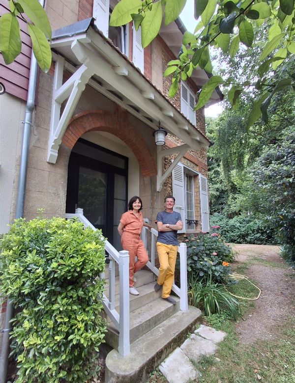 Maison de charme à 20 mn en RER de Paris, idéale famille