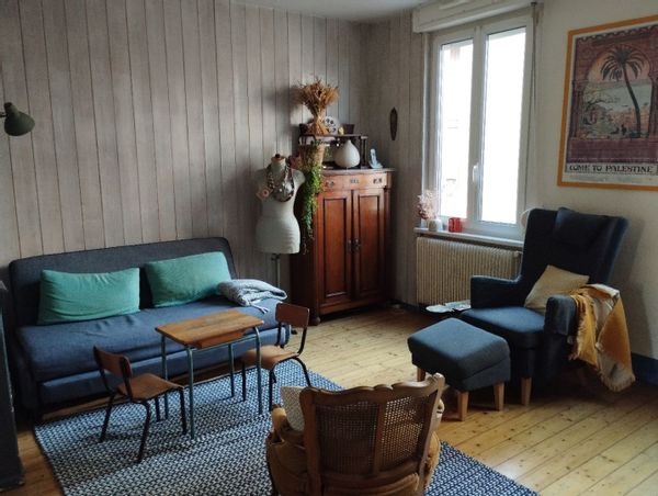L'appartement de Clémentine et Léonard: un jardin en ville juste à côté de Strasbourg