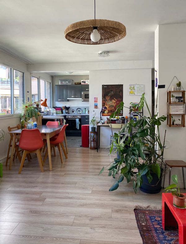Appartement spacieux et lumineux au coeur du 20ème arrondissement de Paris