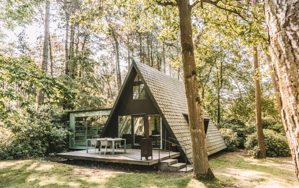 A-frame design cabin