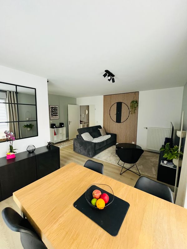 Chez Alexandre - Appartement moderne T3-60m² à 25mn de Paris centre