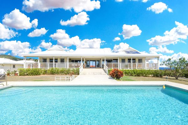 Tropical Escape in St Thomas, US Virgin Islands- enjoy this eco-friendly, luxury former Governor 's home.
