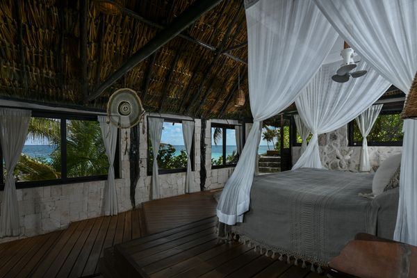 Breathtaking Beach Front Suite (Tatich) in Tulums National Park