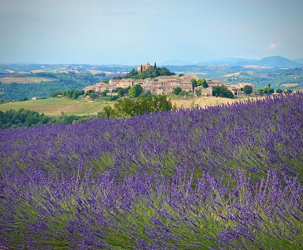 La maison aux volets bleues de Provence