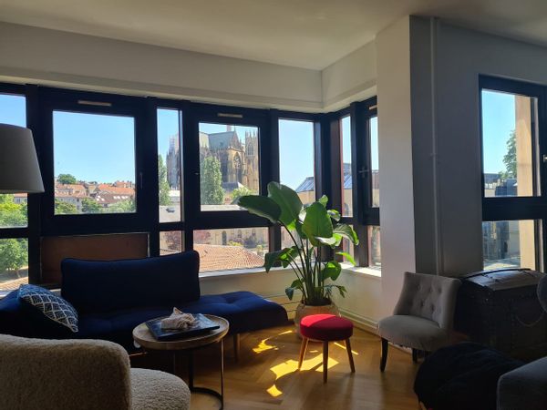 la vue de Metz