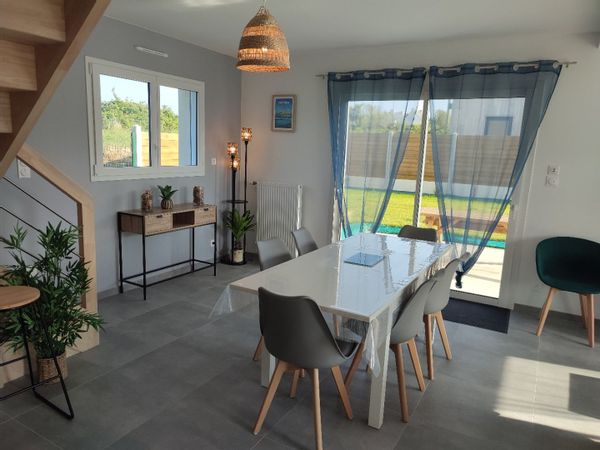 Maison neuve proche des plages.