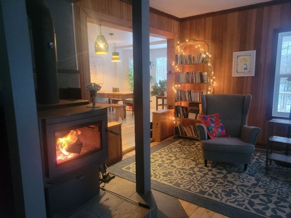 Maison de Marilyn sur le bord de l'eau