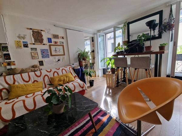 Appartement typiquement parisien, bienvenue à Aligre !