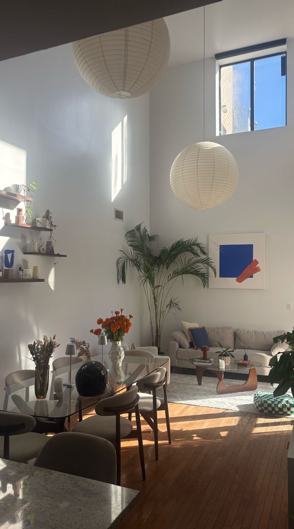 Grand duplex lumineux à New York