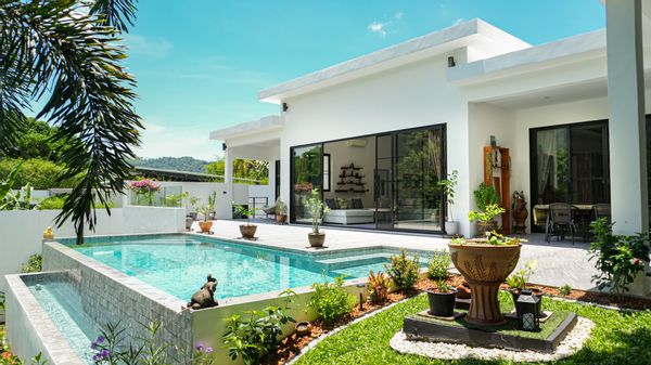 villa perchée dans la jungle