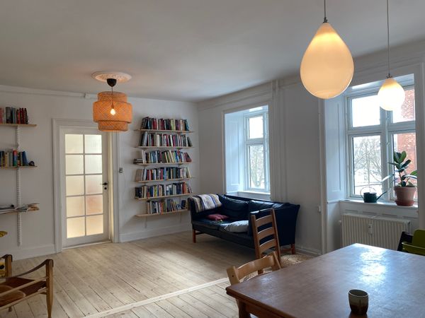 Family-friendly 3-bedroom flat in Copenhagen vibrant Nørrebro neighborhood
