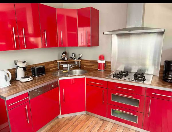 ma petite maison a deux chambres et un canape lit