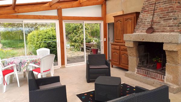 Maison spacieuse et tranquille à la campagne.