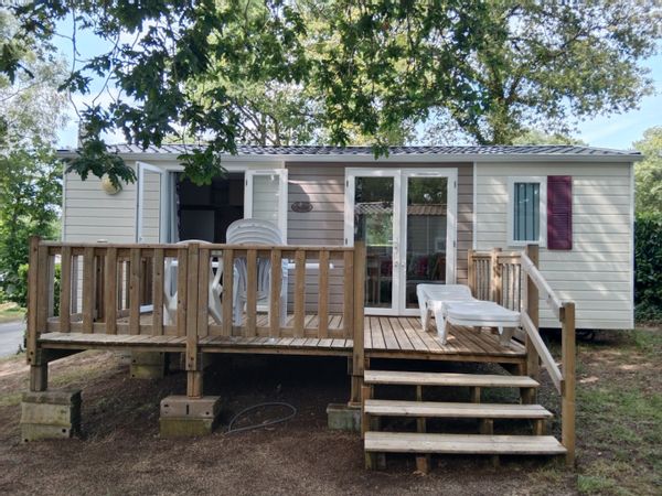 Bienvenue dans mon mobil home dans un domaine 4 étoiles  sur Pont Aven.