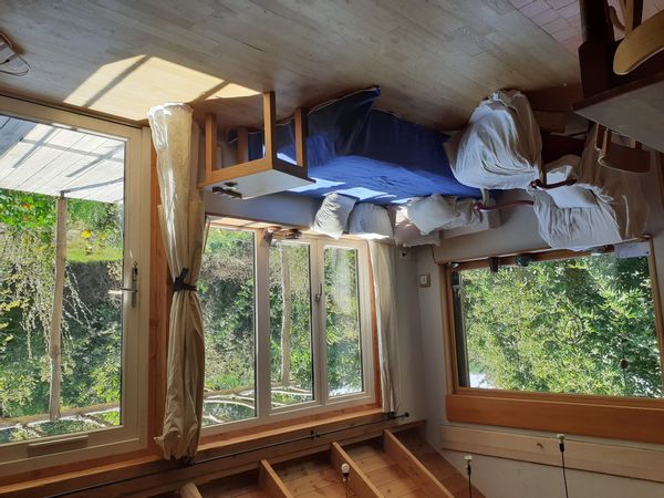 Un cocon de verdure, la maison esprit cabane de Julie