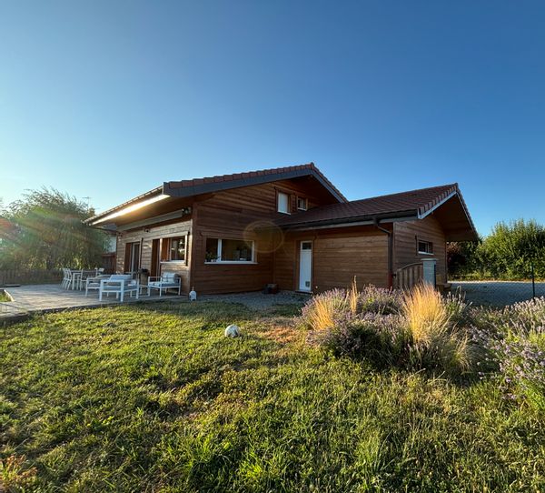 Chalet bois moderne – Léman & Alpes