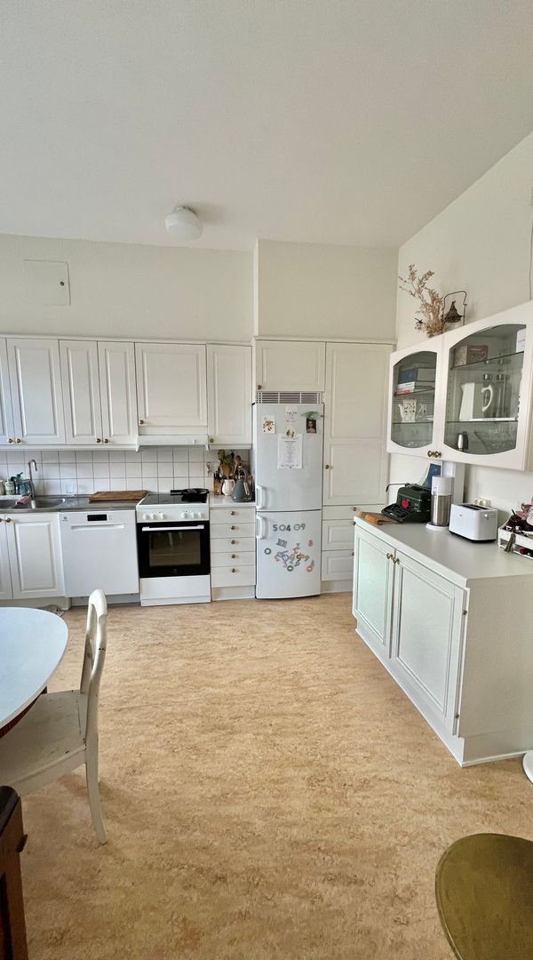 Two stories apartment in town square in popular coastal village