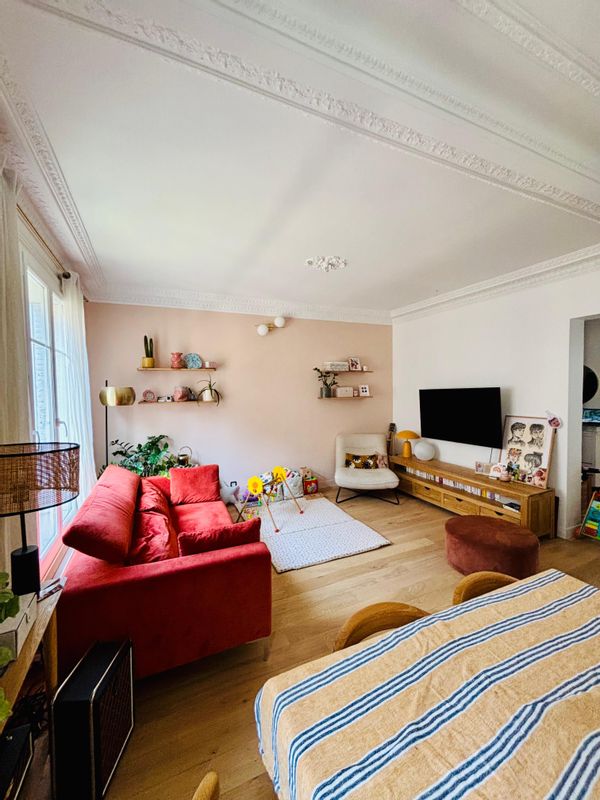 Élégant 2 pièces 57m2 coeur de Vincennes. Paris à 5mn via Rer et Métro. Chateau 5mn à pieds.