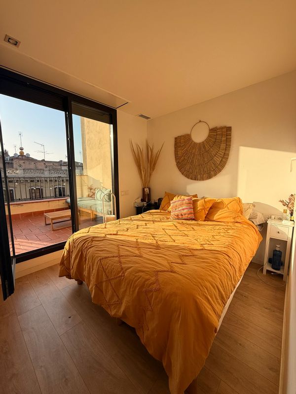 Appartement lumineux avec 2 grandes terrasses au cœur de Barcelone, à 10 min de la plage
