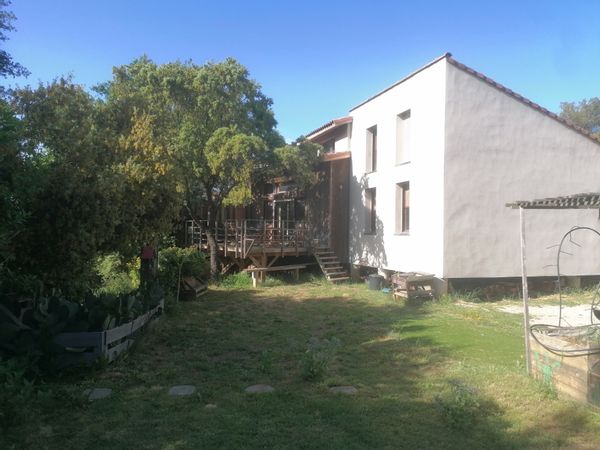 Maison passive en bois.