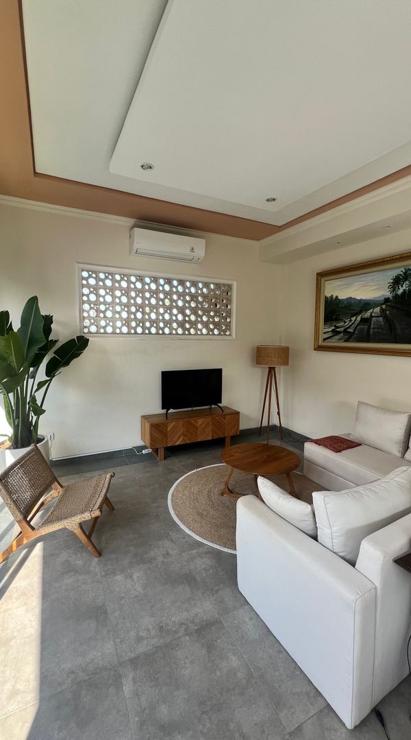 Amazing 2BR villa + office with green garden and private pool