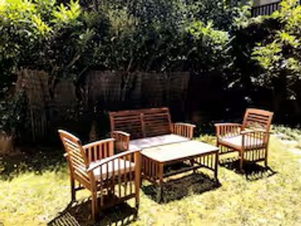 Charmant 2 pièces en rez de jardin à Tourgeville, à 2 pas de la mer