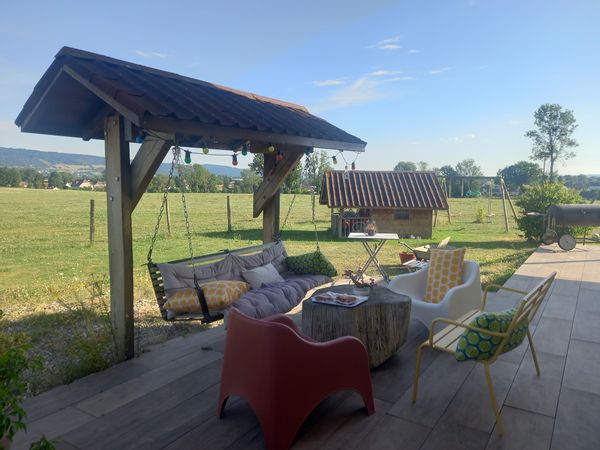 Grande maison à la campagne