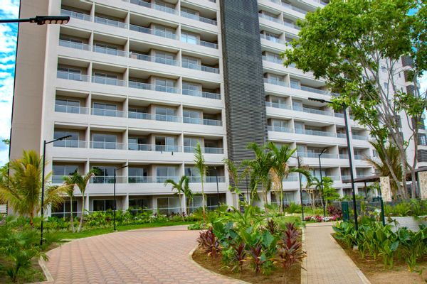 Cozy one bedroom apartment oceanview, and one steps to the beach in Santa Marta.
