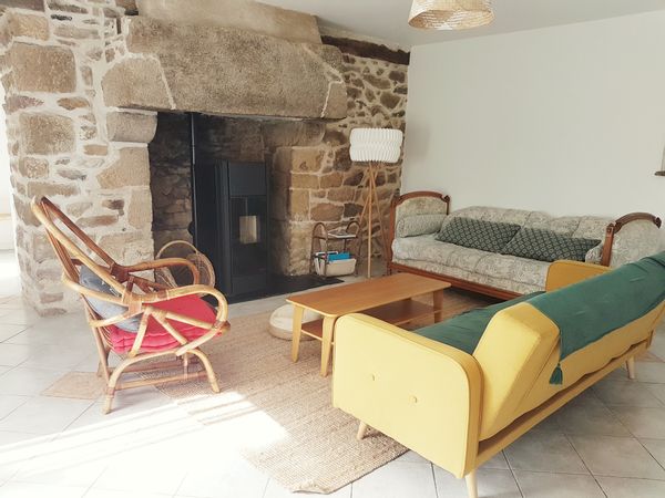 Longère de Marie et Charles. 12pers dans la nature et à 20mn de l'océan