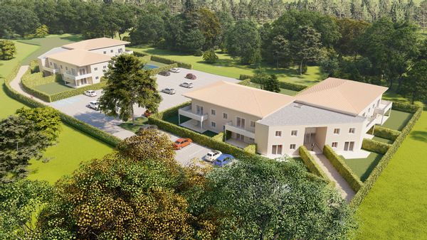 Appartement T2 refait à neuf dans résidence sécurisée, jardin privatif de 60 mètre carré