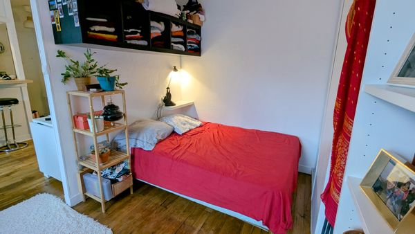 Studio chaleureux à Aubervilliers