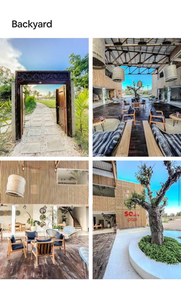 Large terrace + lagoon pool + outdoor cinema // couples and nomads favorite !