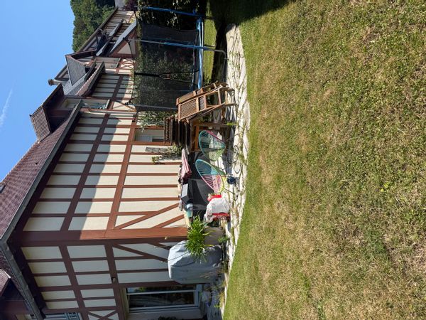 Maison normande calme dans résidence privée avec tennis au calme